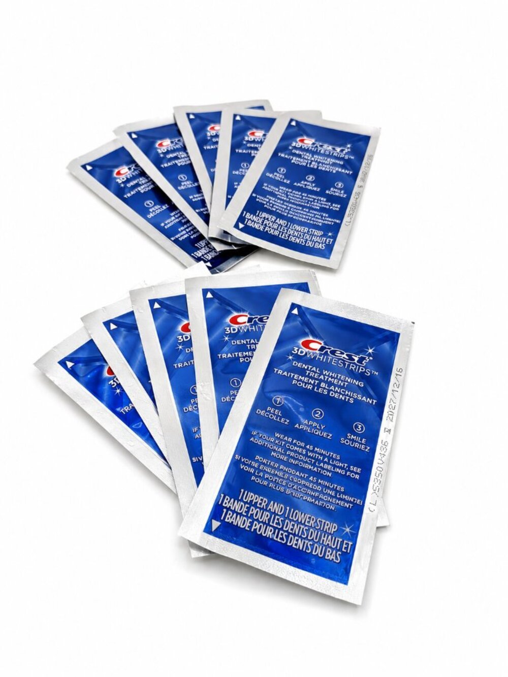 20 Crest 3D Whitestrips Professional Level 20 Whitening Effects – 10 Treatments